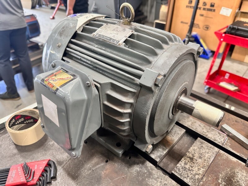 GE 5KE213BC205B 7.5HP Electric Motor 1755RPM 230/460V 213T Frame eBay