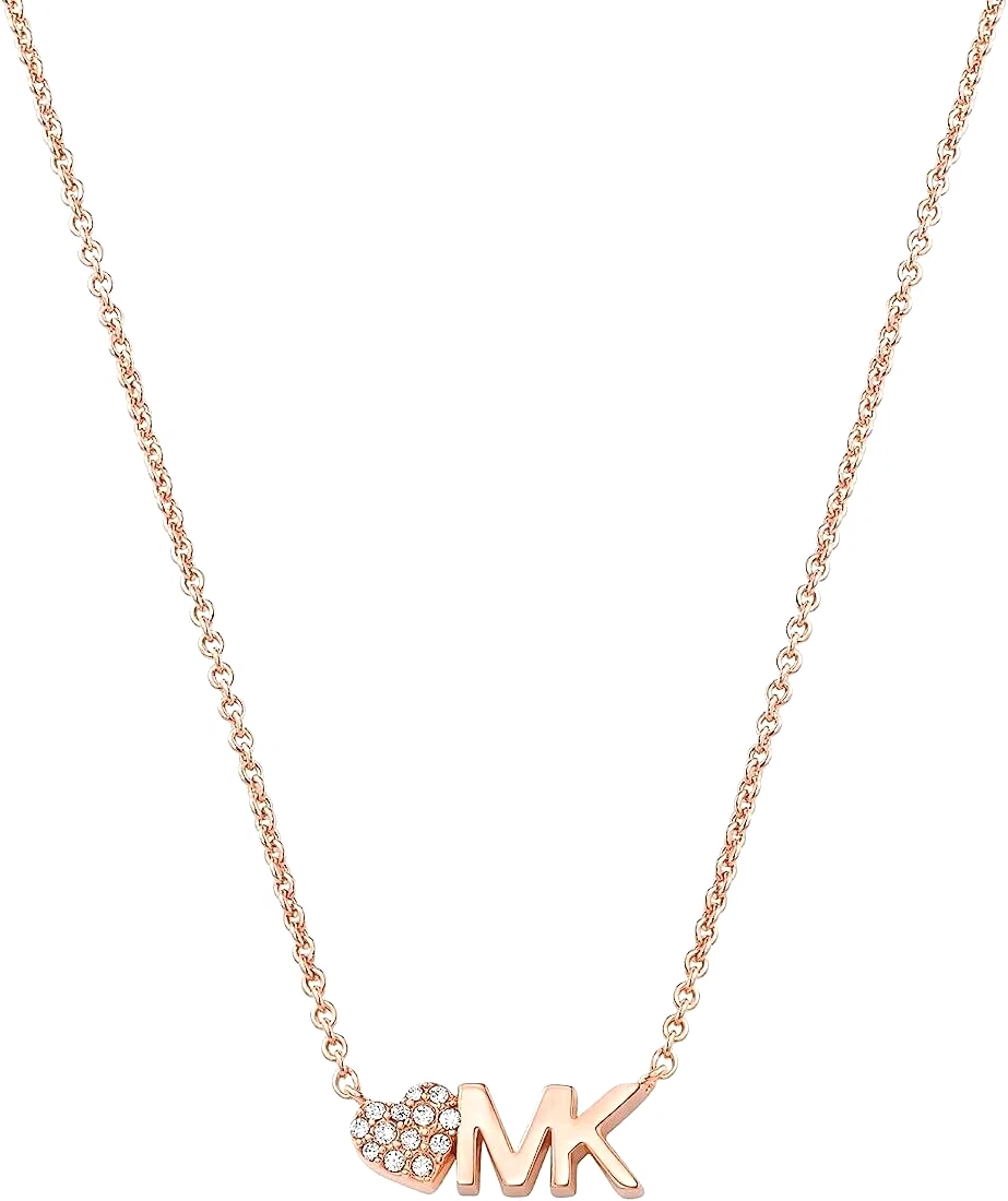 Collana MICHAEL KORS con ciondolo MKJ7977791 NUOVA colore: oro rosa