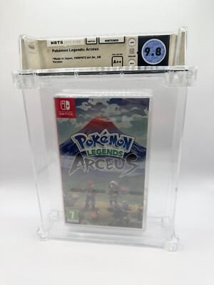 Pokemon Legends Arceus WATA 9.8 A++ **Switch NEU (No VGA UKG)