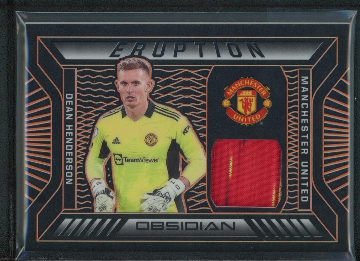 2021-22 DEAN HENDERSON 33/50 JERSEY PANINI OBSIDIAN ERUPTION
