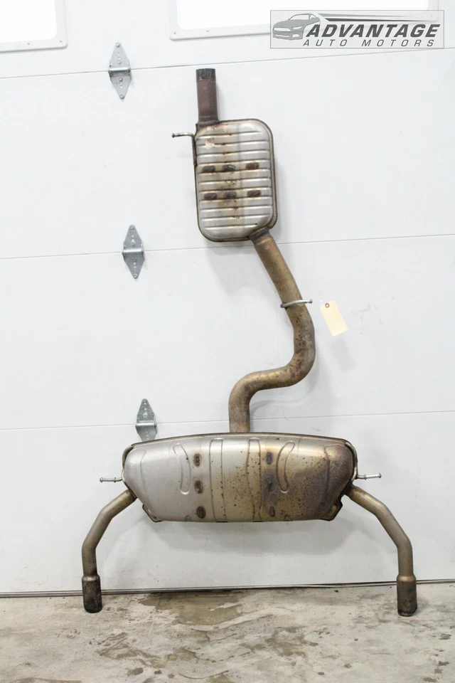 2015-2019 奥迪 A3 QUATTRO 2.0L 后排消声器 响应器 尾管 原始设备制造商 — 第 2/4 张图片