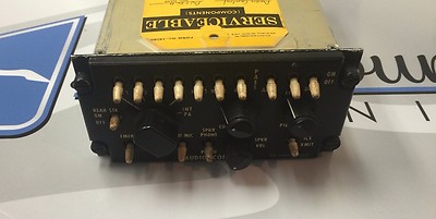 Audio Panel 1866-1 w/ Yellow Tag
