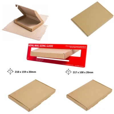 WEEDON CORRUGATED ROYAL MAIL PIP LARGE LETTER CARDBOARD BROWN POSTAL BOXES DL C4 C5 C6 C7 A4