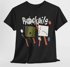 Rockpile band t shirt t shirt Unisex Heavy Cotton Tee