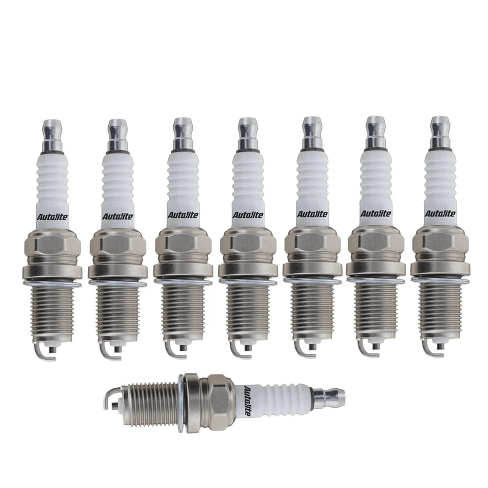 Bobina de encendido azul 6 piezas UF270 + bujías Autolite 5224 para Dodge Dakota Jeep Foto 2 de 4