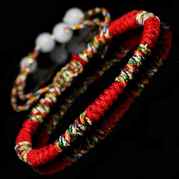 Hot Hand Made Red Rope Bracelets Men's Women's Fashion Jewelry Bracelets