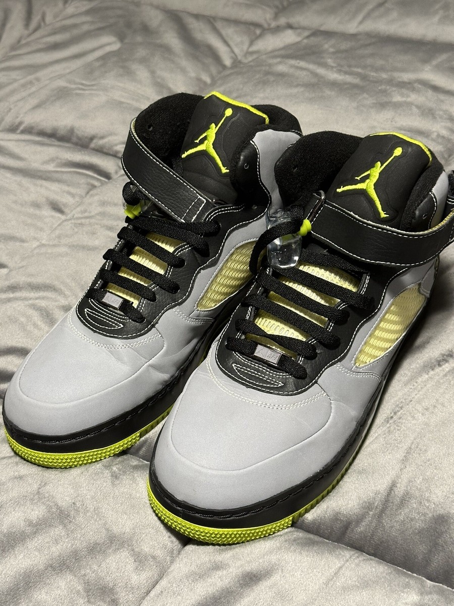 Air Jordan Fusion 5 Stealth/White-Black Bright Cactus 318608 Air Jordan Fusion 5 Stealth/White-Black Bright Cactus 318608