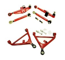 GSP 6PCS FRONT+REAR LOWER CONTROL ARMS + TENSION RODS FOR 89-94 NISSAN 240SX S13