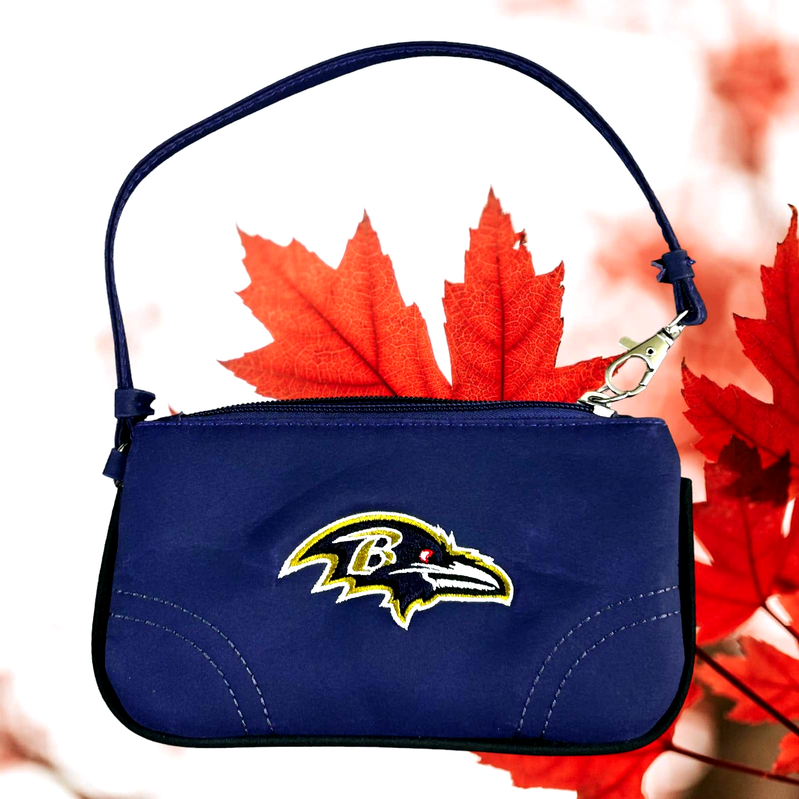 Pro-Fan-Ity by Littlearth Baltimore Ravens Multi Use Organizer/Game Purse  7 x 4