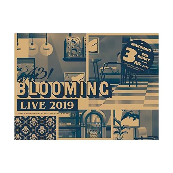 A3 Blooming Live 2019 Makuhari Blu-ray Japan PCXP-50655 4988013881518