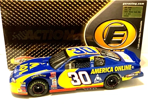 Jeff Green 2002 RCCA Elite 1/24 #30 AOL Racing NASCAR Chevrolet Only 600 Made