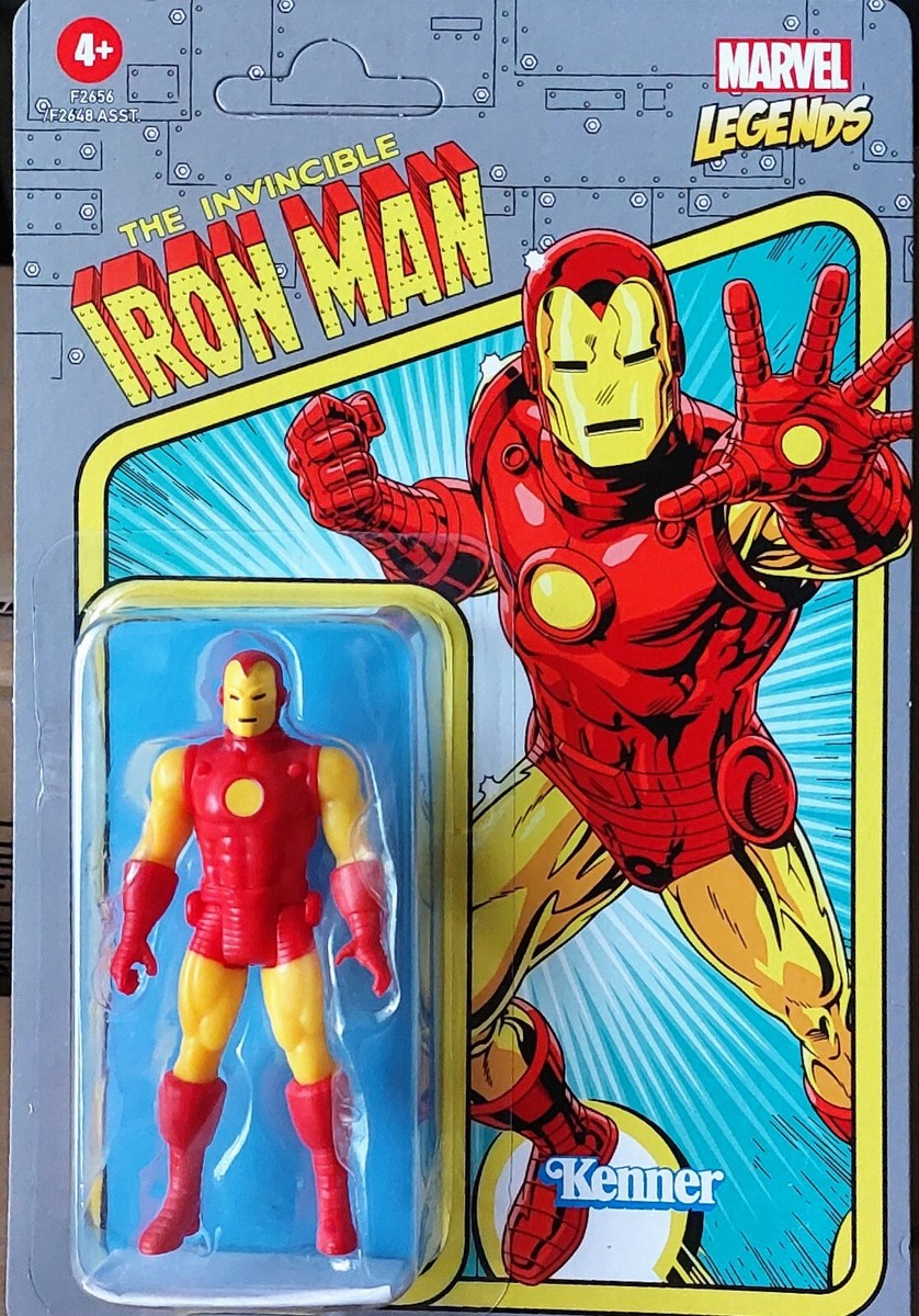Hasbro Marvel Legends Retro Iron Man 3.75 inches Action Figure
