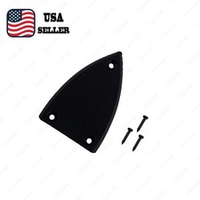 Heel Shape Plastic Guitar Truss Rod Cover 3 H...