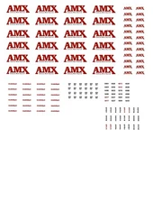 HO Scale Truck / Trailer Decals. " Alabama Motor Express "