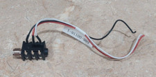 TRS 1/4" ANALOG AUDIO CONNECTOR HEADPHONE JACK TO 3 PIN STRAND WIRES