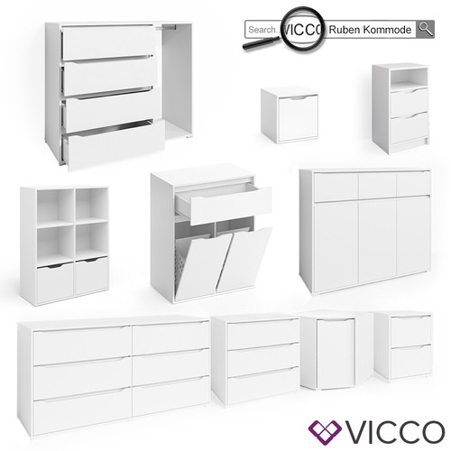 mobilier de salle de bains, armoire de toilette, meuble sous-vasque, Vicco Ruben - Bild 8 von 8