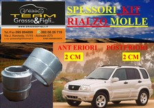 Spessori Molle Rialzo SUZUKI GRAND VITARA DIESEL 1998>2006 AVANTI DIETRO 2+2CM