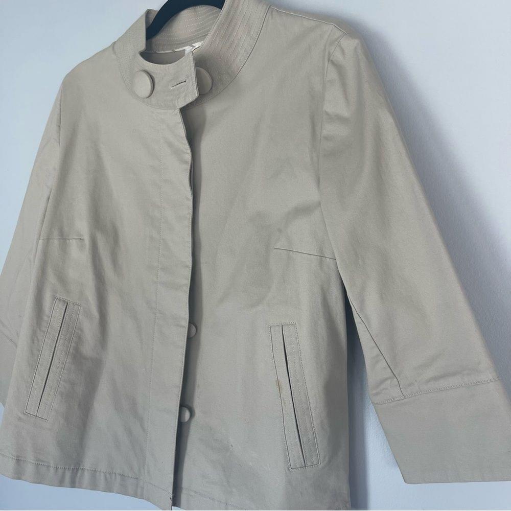 Talbots Women's Medium Button Down Stretch Blazer… - image 2