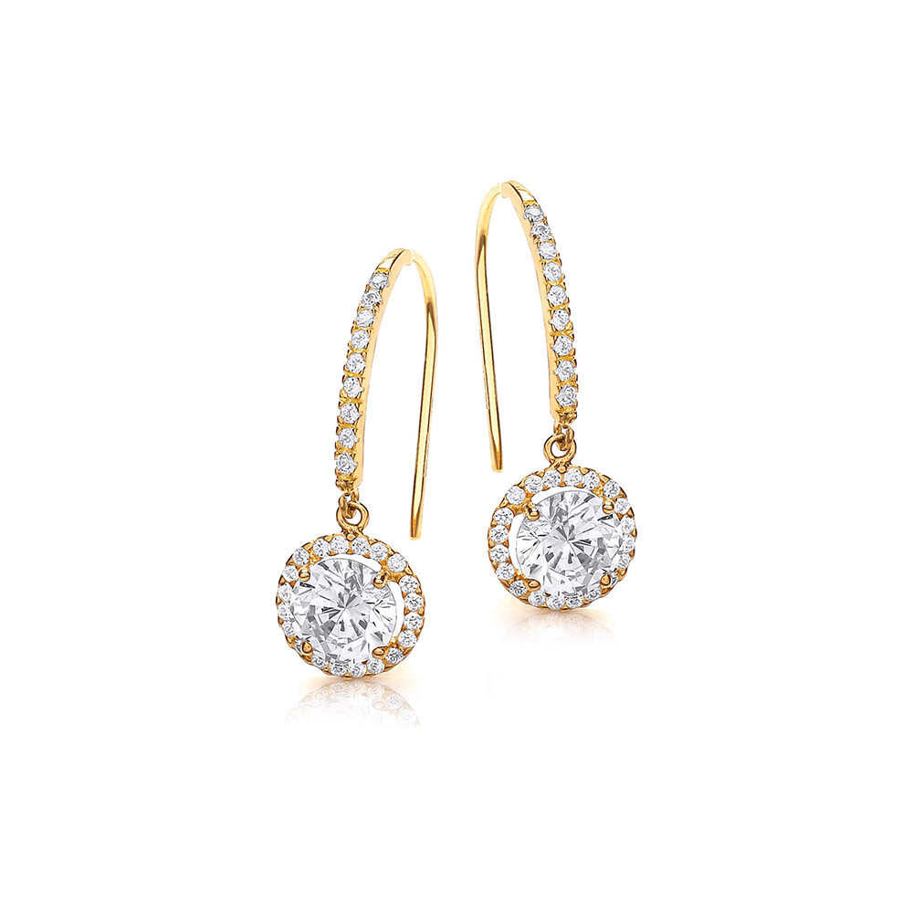 Boucles d'oreilles or jaune 375/1000, le cadeau d'anniversaire idéal pour elle