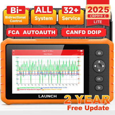 2026 LAUNCH X431 Pro CRP919C Lite OBD2 Diagnosegerät Auto Scanner Alle System