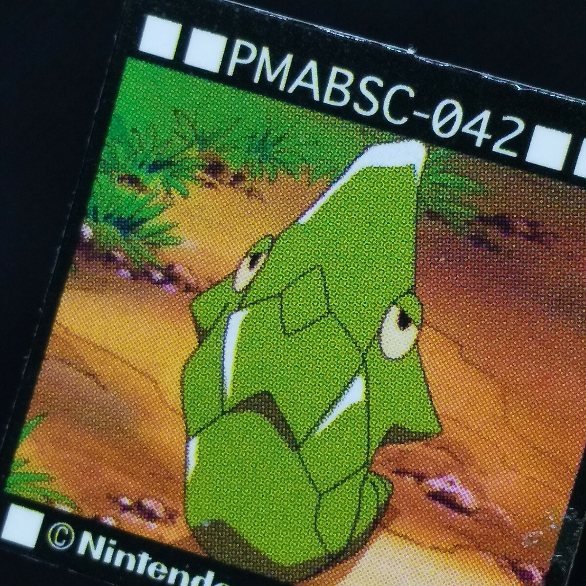 Metapod Initial Pokemon GB Mini Card Anime No.042 Nintendo