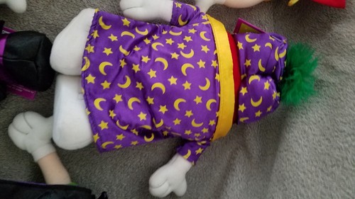 VTG 2004 Set 5 Galerie M&M Halloween Plush Stuffed 10" Figure New - Picture 15 of 24