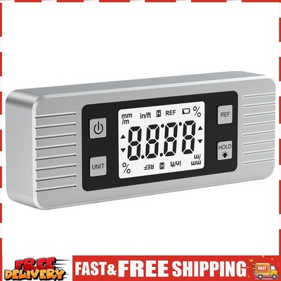 Digital Protractor Magnetic Angle Finder 360 Degree Electronic Level Slope Ruler
