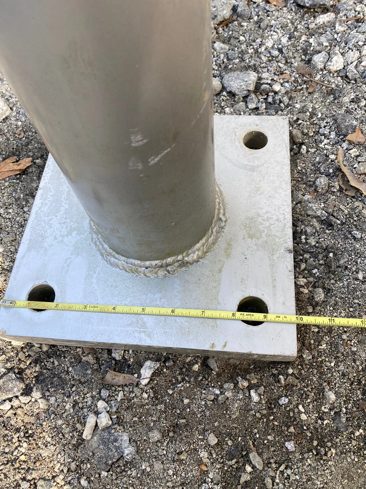 Poste de luz de calle de aluminio vintage de 10 pies de alto moderno urbano Foto 2 de 4