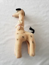 AD Sutton & Sons Giraffe  Plush HTF rare 1960's 1964 JAPAN 11 BY 4 W/ BOW