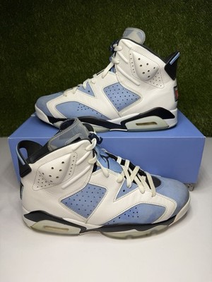 Air Jordan 6 UNC University Blue White Size 11 Mens Sneakers 2022 CT8529-410