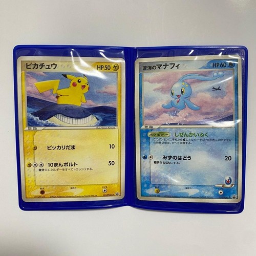 ANA Promo Pikachu 153/PCG-P Manaphy 154/PCG-P 2 set Japanese Pokemon Card Japan