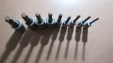 Snap On 14 38 Drive Ball End Hex Socket Driver Set 764 To 38 208eftaby