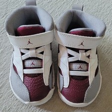 Nike Jumpman Jordans Sneakers Toddler Maroon Gray