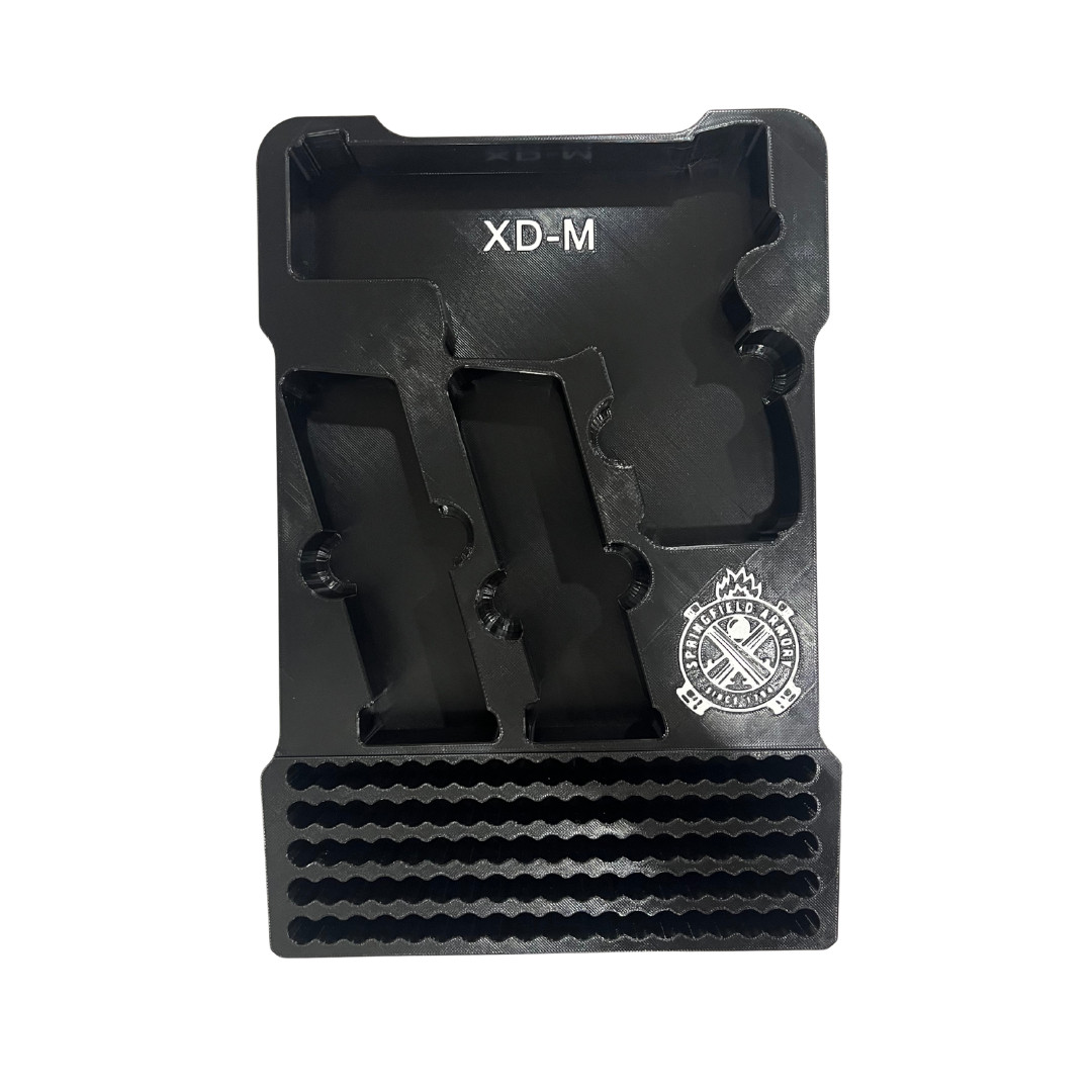 Springfield XD-M 3.8” Insert for Milwaukee Packout – Holds 2 Mags + 95 Rounds
