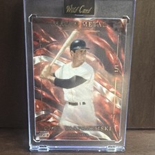 2026 Wild Card Matte Metal Carl Yastrzemski 1/1 SSP America 250 HOF