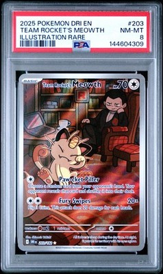 2025 POKEMON DRI EN-DESTINED RIVALS ILLUSTRATION RARE TEAM