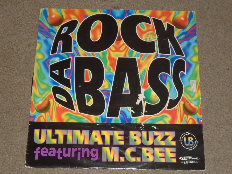 Ultimate Buzz – Rock Da Bass   1995    HARDCORE / RAVE!! - Image 1 of 1