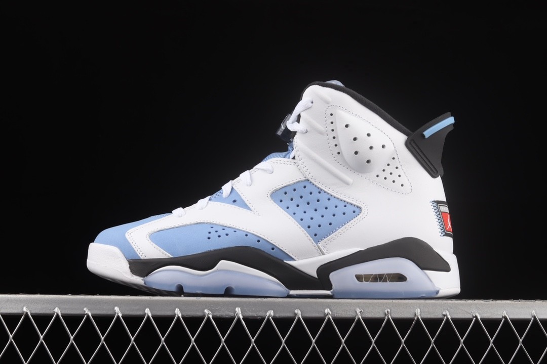 CT8529-410 New NK AJ6 Retro UNC University Blue Men's Size 4