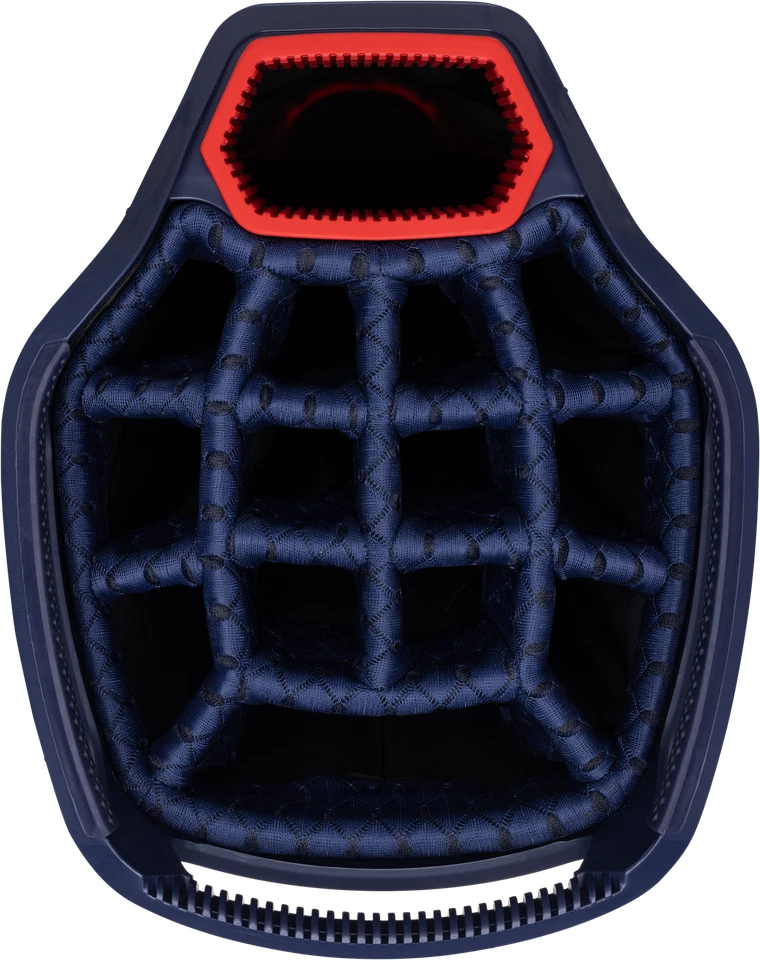 Carro de golf Sun Mountain Maverick azul marino blanco rojo Foto 3 de 4