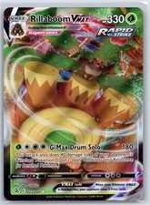 Rillaboom VMAX 023/264 Holo Ultra Rare Fusion Strike Pokemon Near Mint