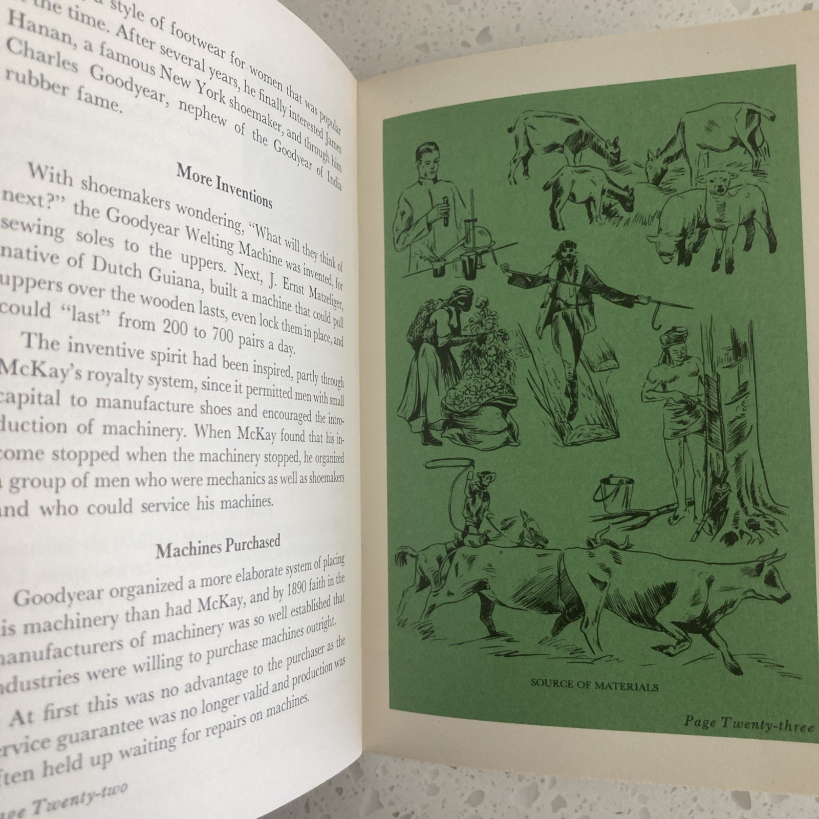 Shoes Through the Ages Booklet from Internation Shoe Company Brand Shoes VTG Bkt