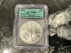 2006 American Silver Eagle $1 MS 69 ICG Ag ASE