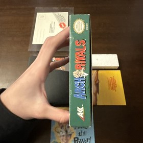 Arch Rivals (NES Nintendo) Tested - Authentic - Includes Poster & Registration