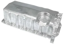  038103601NA Engine Oil Pan, without Oil Level Sensor Hole , Black 