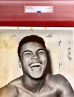 1962 Cassius Clay vs Archie Moore fight PSA Type III Boxing Photo Muhammad Ali ! — photo 6