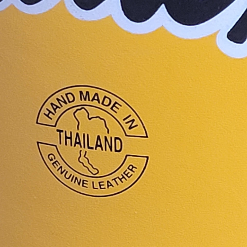 🥊 Luvas de boxe Fairtex amarelas 12 oz feitas à mão na Tailândia couro genuíno NOVO - Imagem 4 de 4