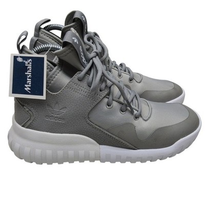 Adidas Tubular X 20 Primeknit Grey White High Top Sneakers  display picture 2