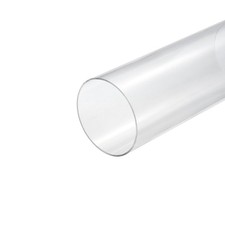 Acrylic Pipe Clear Rigid Round Tube 96mm ID 100mm OD 10 Inch