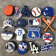 17-Pack Los Angeles Dodgers Shoe Charms for Clogs Ohtani World Series Charm