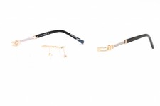 CHARRIOL PC75095 C03 Eyeglasses Shiny Gold Silver Frame 56mm